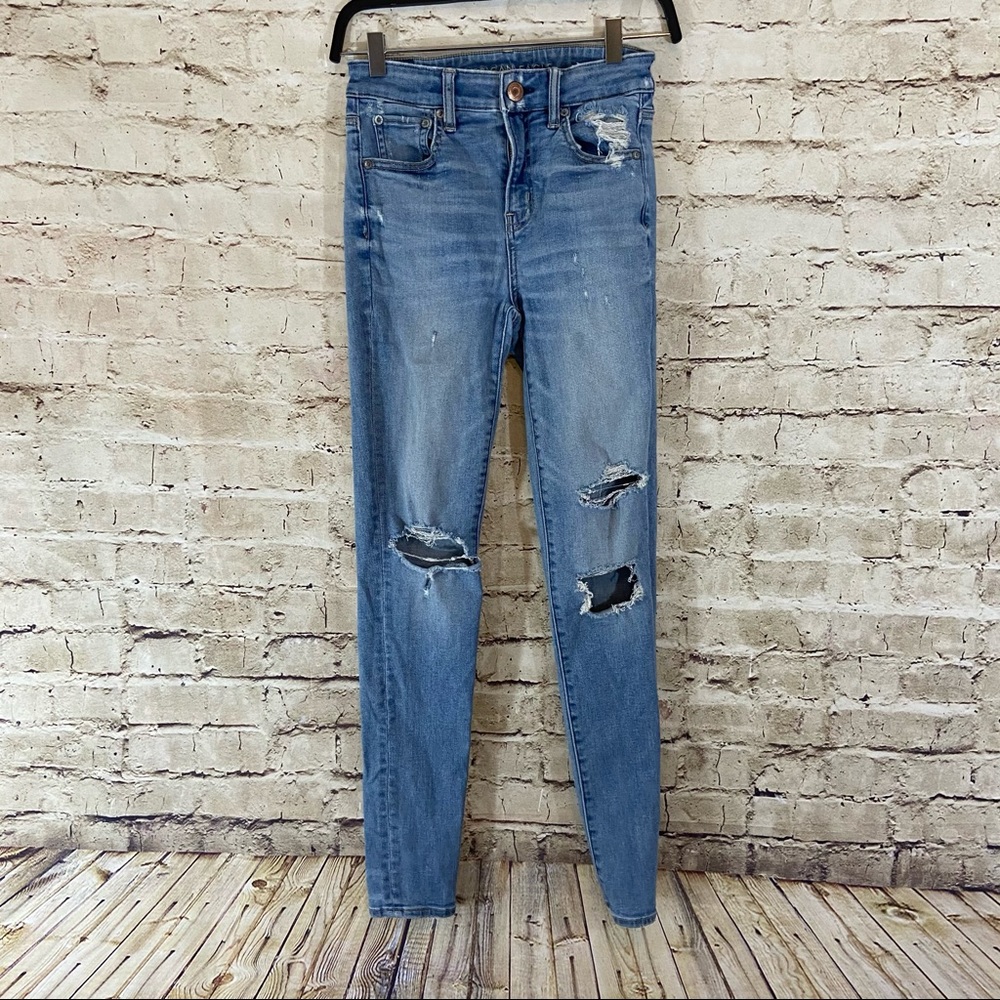 American Eagle Outfitters hi rise jegging size 4